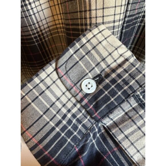 Ralph Lauren L "Blake" 100% Cotton Long Sleeve Button Down Polo Plaid Very Nice - Picture 5 of 9